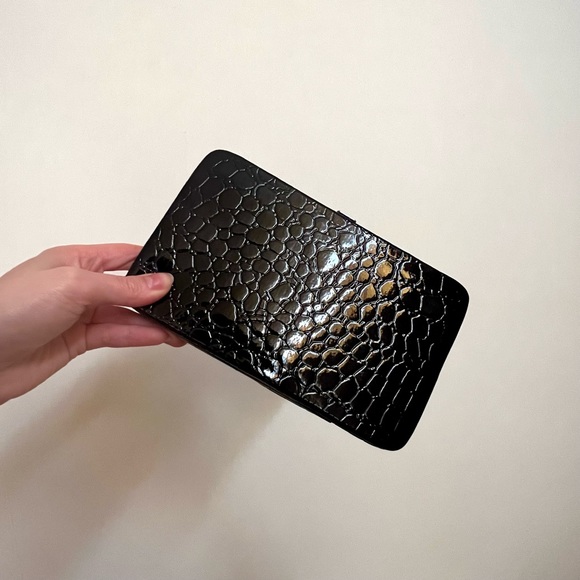 Zara Handbags - VTG CROCODILE SKIN LONG WALLET